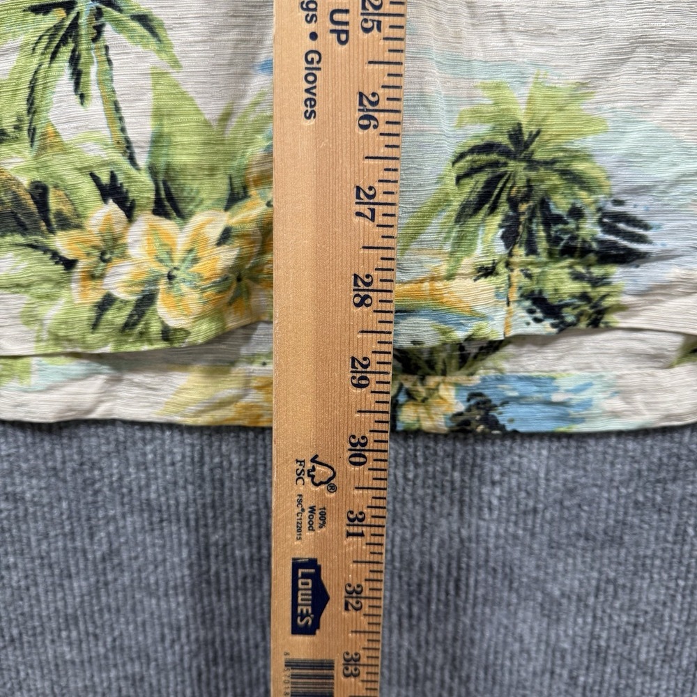 Hawaii Jack's Cafe Hawaiian Shirt Mens Large 100% Silk Tropical Island Camp - Picture 6 of 7